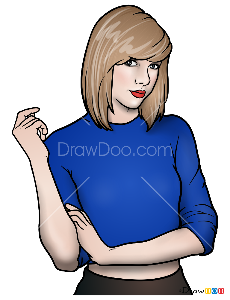 How To Draw Taylor 6 Taylor Swift 